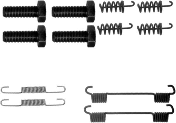 Mintex Brake Fitting Kit fits -MaybACh MercedesBenz MBA865 (also fits other vehicles)