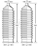 Borg & Beck Steering Gaiter Kit Part No -BSG3197