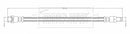 Borg & Beck Brake Hose Part No -BBH8461