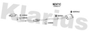 Klarius MZ471C - Box With Tail Pipe  - Fits Mercedes C270 2.7CDi