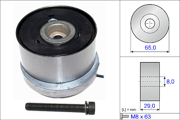 INA Tensioner Pulley - Timing Belt - Part No - 531077910