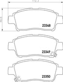 Mintex Brake Pad & Disc Kit fits -Toyota MDK0213 (also fits other vehicles)