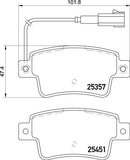 Mintex Brake Pad Set fits -Abarth Fiat MDB3261 (also fits other vehicles)