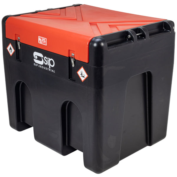 SIP 430ltr Portable Diesel Tank with High Flow 12v Transfer Pump