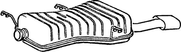 Klarius PG466L - Box With Tail Pipe