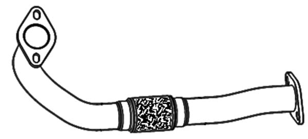 Klarius 301981 - Front Pipe For Cat  - Fits Hyundai Tucson 2.0 CRDi