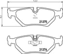 Mintex Brake Pad Set fits -Daimler Jaguar MDB2783 (also fits other vehicles)
