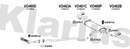 Klarius VO460D - Front Pipe  - Fits Volvo S80 2.0 D4