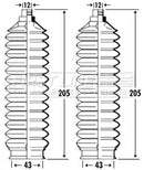 First Line Steering Gaiter Kit Part No -FSG3335