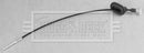 Borg & Beck Brake Cable - Front -BKB3014