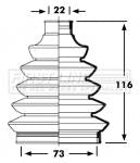 First Line Cv Joint Boot Kit Part No -FCB2359