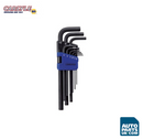 Carlyle Hand Tools - Hksms9 9 Pc Short Hex Key Set Metric