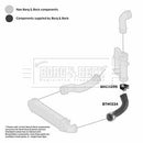 Borg & Beck Turbo Hose Part No -BTH1334