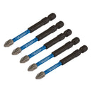 Draper Expert Pz2x75mm Impact S/D Bit 5PK - 05675