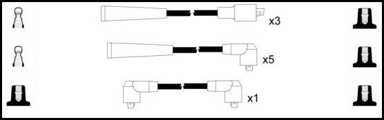 ElectroSpark Ignition Lead Set - OEK631