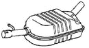 Klarius VW1350V - Box With Centre Pipe