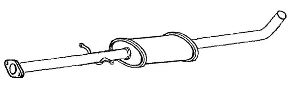 Klarius HY228G - Box With Centre Pipe