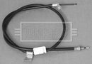 Borg & Beck Brake Cable- LH Rear -BKB3172