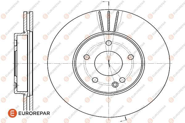 Eurorepar Brake Disc - 1618875180