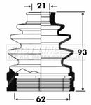 First Line Cv Joint Boot Kit Part No -FCB2823