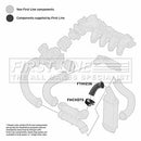 First Line Turbo Hose Part No -FTH1236