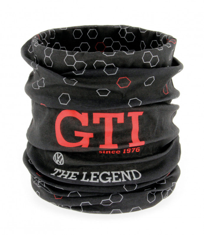 VW Gti Tube Scarf - Hexagon/Black