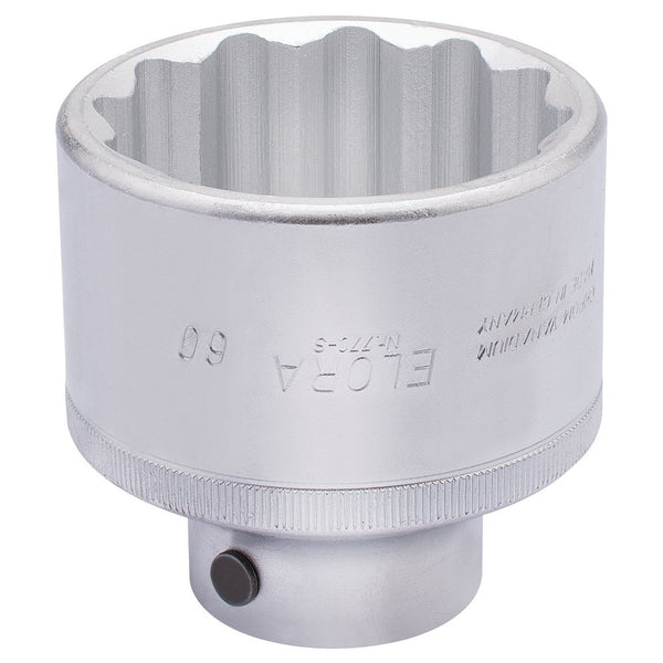 Elora Bi-Hexagon Socket, 3/4" Sq Dr, 60mm