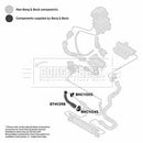 Borg & Beck Turbo Hose Part No -BTH1398