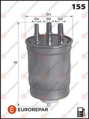 Eurorepar Fuel filter - 1611658880