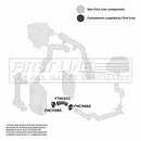 First Line Turbo Hose Part No -FTH1323
