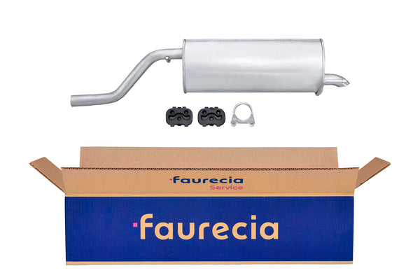 FAURECIA 8LD 366 029-481 Rear Muffler - Easy2Fit® Kit - fits FIAT GRANDE PUNTO