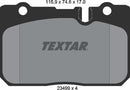 Textar Brake Pad Set - 2349901