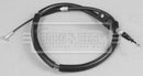 Borg & Beck Brake Cable- RH Rear -BKB2381