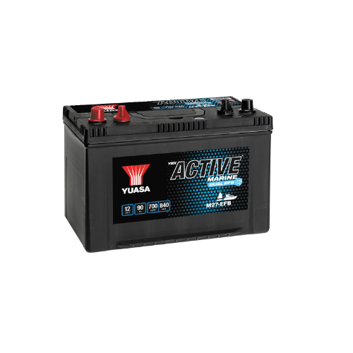 Yuasa M27-EFB 90Ah 700A Active Marine Start Battery