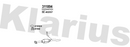 Klarius 311894 - Catalyst Type Approved  - Fits Skoda Octavia 1.4i