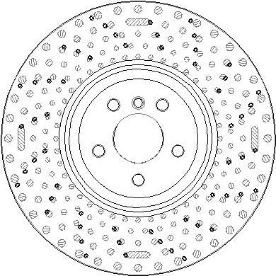 Disctech Brake Disc - Fits Bmw - ABD4062 - Rear Axle Right
