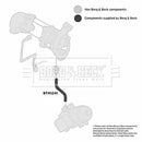 Borg & Beck Turbo Hose Part No -BTH1241