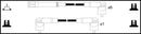 Lemark Ignition Lead Set - HOES624