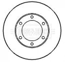 Borg & Beck Brake Disc Pair Part No -BBD5029