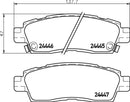 Mintex Brake Pad Set fits -Chevrolet Isuzu Saab MDB2219 (also fits other vehicles)
