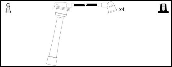 ElectroSpark Ignition Lead Set - OEK1040