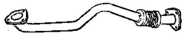 Klarius 301251 - Front Pipe For Cat  - Fits Fiat Brava 1.9JTD