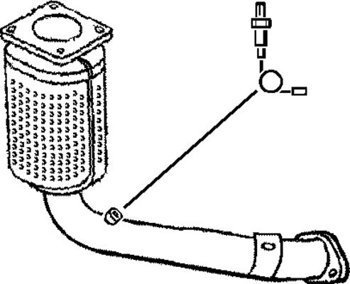 Klarius 321574 - Catalyst Type Approved Withpip  - Fits Citroen Saxo 1.6i
