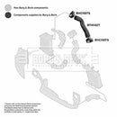 Borg & Beck Turbo Hose Part No -BTH1427