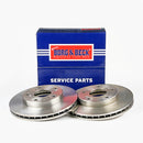 Borg & Beck Brake Disc Pair Part No -BBD4718