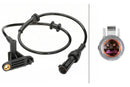 HELLA 6PU 230 040-591 Sensor, wheel speed - 2-pin connector - Rear Axle