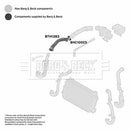 Borg & Beck Turbo Hose Part No -BTH1383