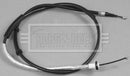Borg & Beck Brake Cable - LH -BKB3023