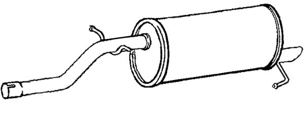 Klarius GM1158M - Box With Tail Pipe