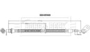 Borg & Beck Brake Hose - BBH8988